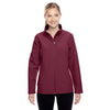 Team 365 Women's Sport Maroon Leader Soft Shell Jacket