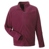 Team 365 Men's Sport Maroon Campus Microfleece Jacket