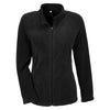 Team 365 Women's Black Campus Microfleece Jacket