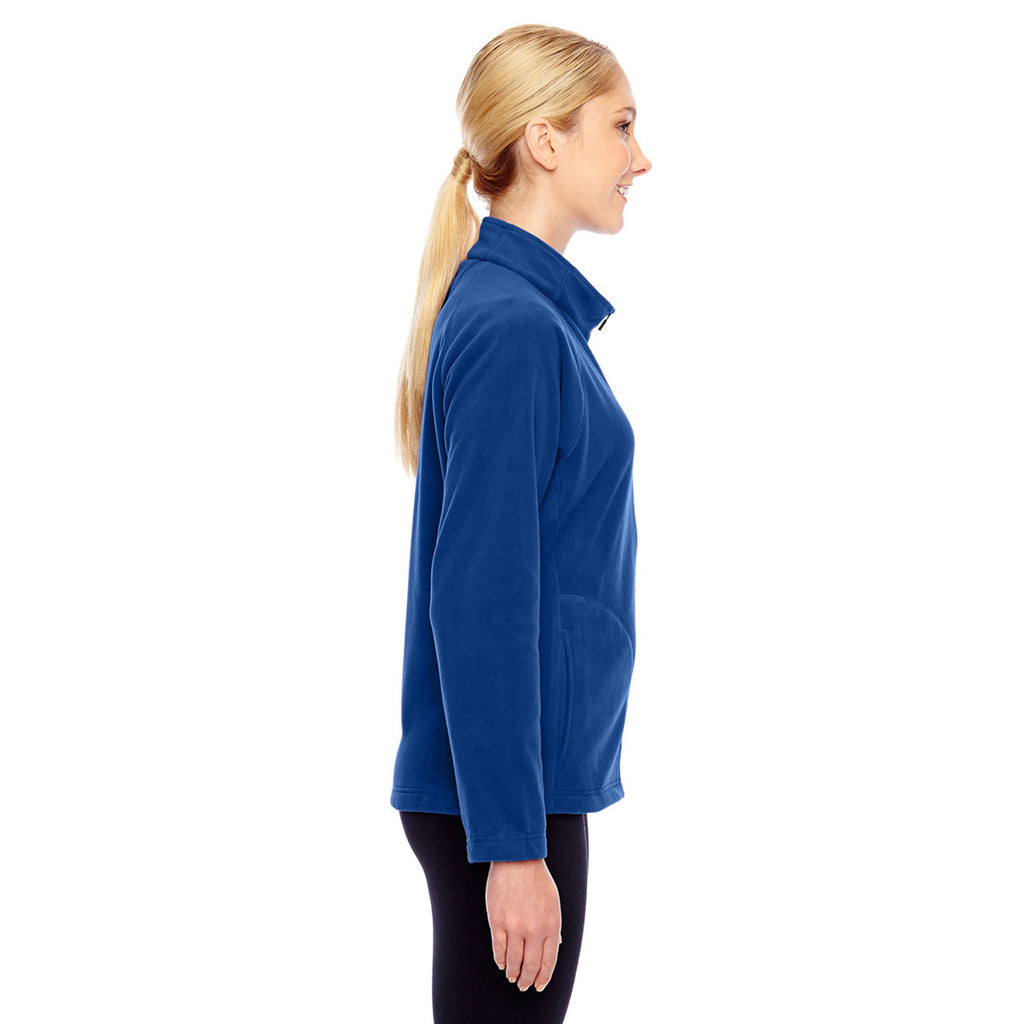 Team 365 Women's Sport Royal Campus Microfleece Jacket