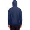 Team 365 Men's Sport Dark Navy Zone HydroSport Heavyweight Full-Zip Hooded Sweatshirt