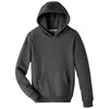 Team 365 Youth Dark Grey Heather Zone HydroSport Heavyweight Pullover Hooded Sweatshirt