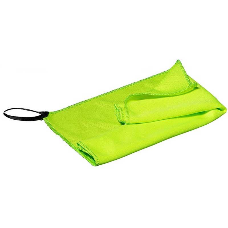 Primeline Lime Green Cooling Towel in Caribener Case