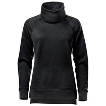 Stormtech Women's Black Monashee Cowl Neck Pullover