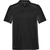 Stormtech Men's Black/Graphite Match Technical Polo