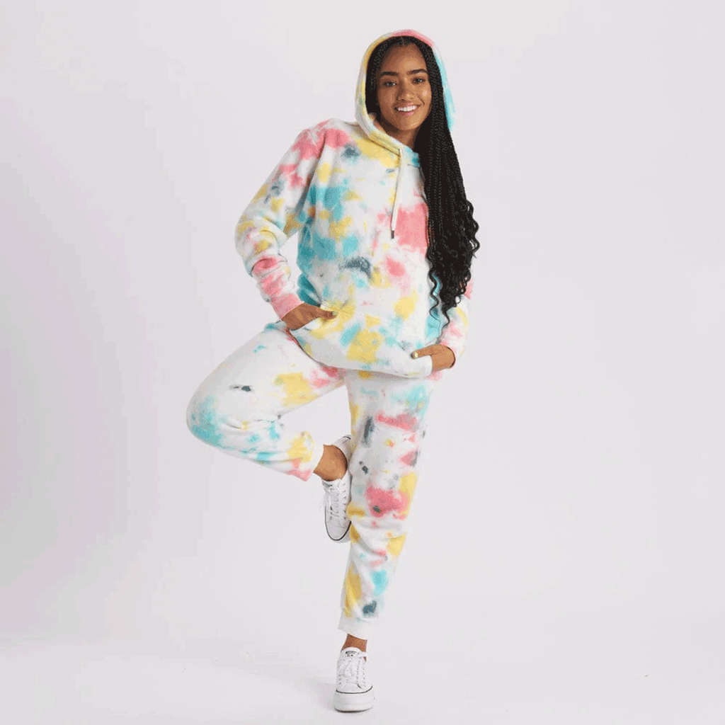 Feat Unisex Pastel Pebble BlanketBlend Hoodie