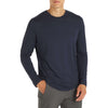 UNRL Men's Midnight Navy Ultra Long Sleeve