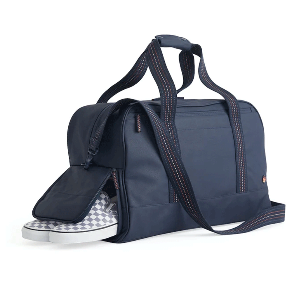 Marine Layer Navy Weekender Bag