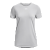 Under Armour Women's Mod Grey Light Heather Team Tech Tee