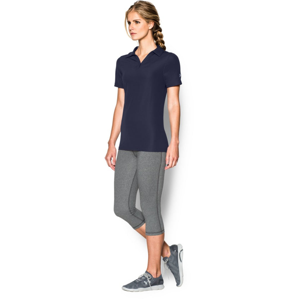 Under Armour Corporate Women's Midnight Navy Performance Polo