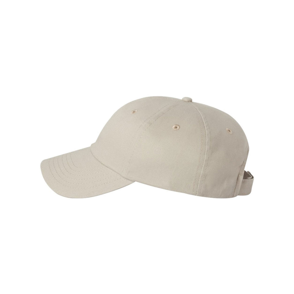 Valucap Khaki Brushed Twill Cap