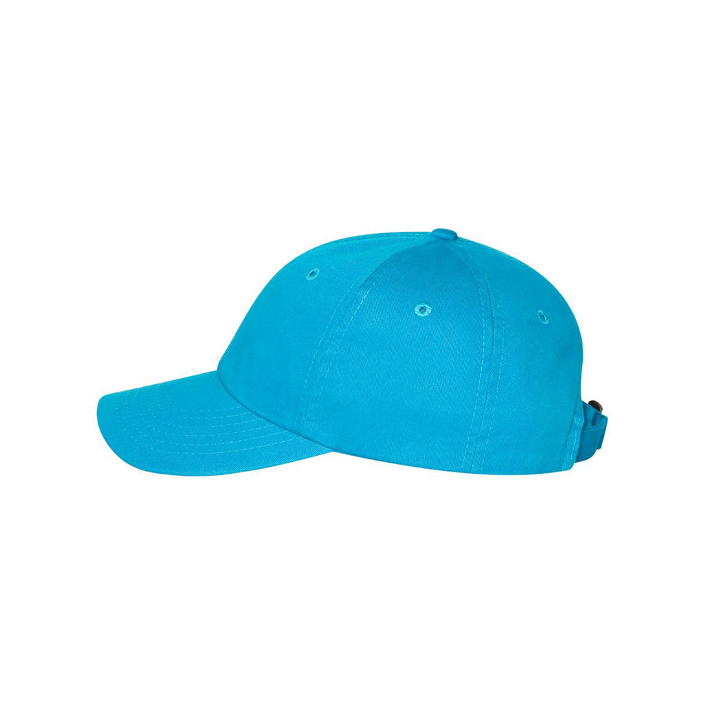 Valucap Neon Blue Classic Dad's Cap