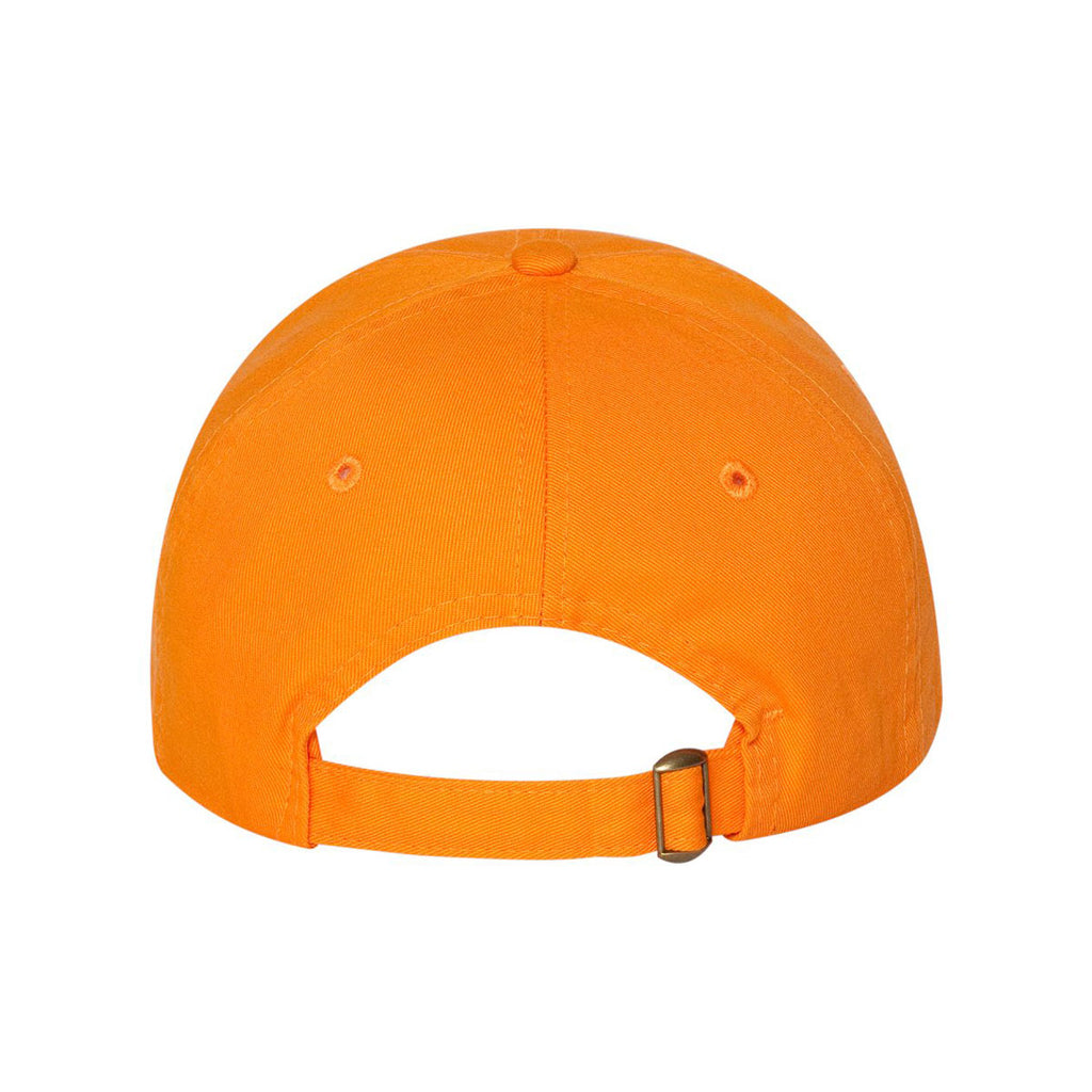 Valucap Neon Orange Classic Dad's Cap