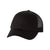 Valucap Black Twill Trucker Cap