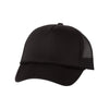 Valucap Black/Black Foam Trucker Cap