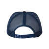 Valucap White/Navy Foam Trucker Cap