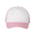 Valucap White/Pink Foam Trucker Cap