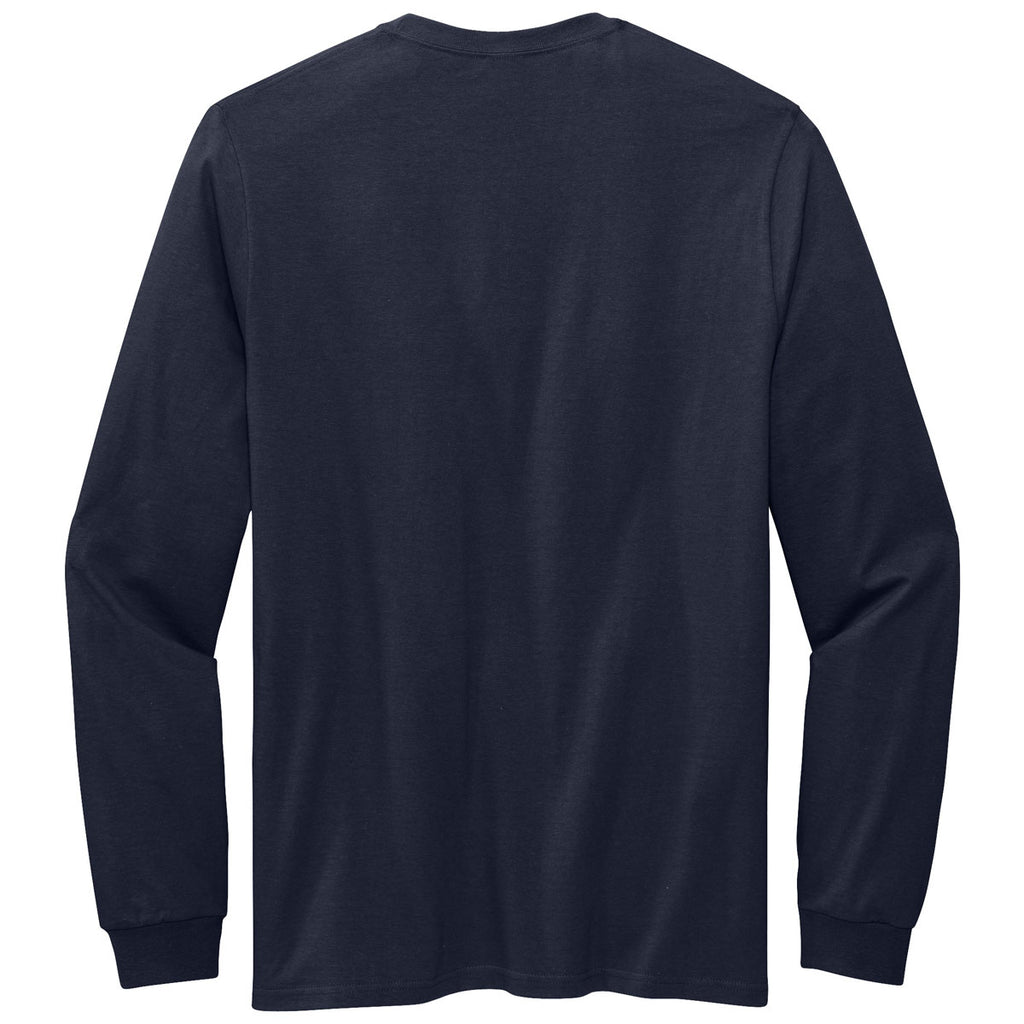 Volunteer Knitwear  Unisex Strong Navy All-American Long Sleeve Tee