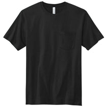 Volunteer Knitwear Unisex Deep Black All-American Pocket Tee