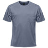 Stormtech Men's Navy Heather Dockyard Performance Short Sleeve Tee