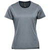 Stormtech Women's Dolphin Heather Dockyard Performance Short Sleeve Tee