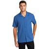 Port Authority Men's True Blue Short Sleeve Performance Staff Shirt