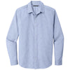 Port Authority Men's Blue Horizon/White Pincheck Easy Care Shirt