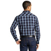 Port Authority Men's True Navy Everyday Plaid Shirt