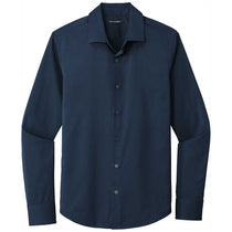 Port Authority Men's River Blue Navy City Stretch Shirt
