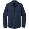 Port Authority Men's River Blue Navy City Stretch Shirt