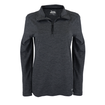 48-Hour Zusa Women's Charcoal Heather Brisk Quarter Zip