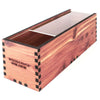 Woodchuck USA Cedar Blank Acrylic Wine Box