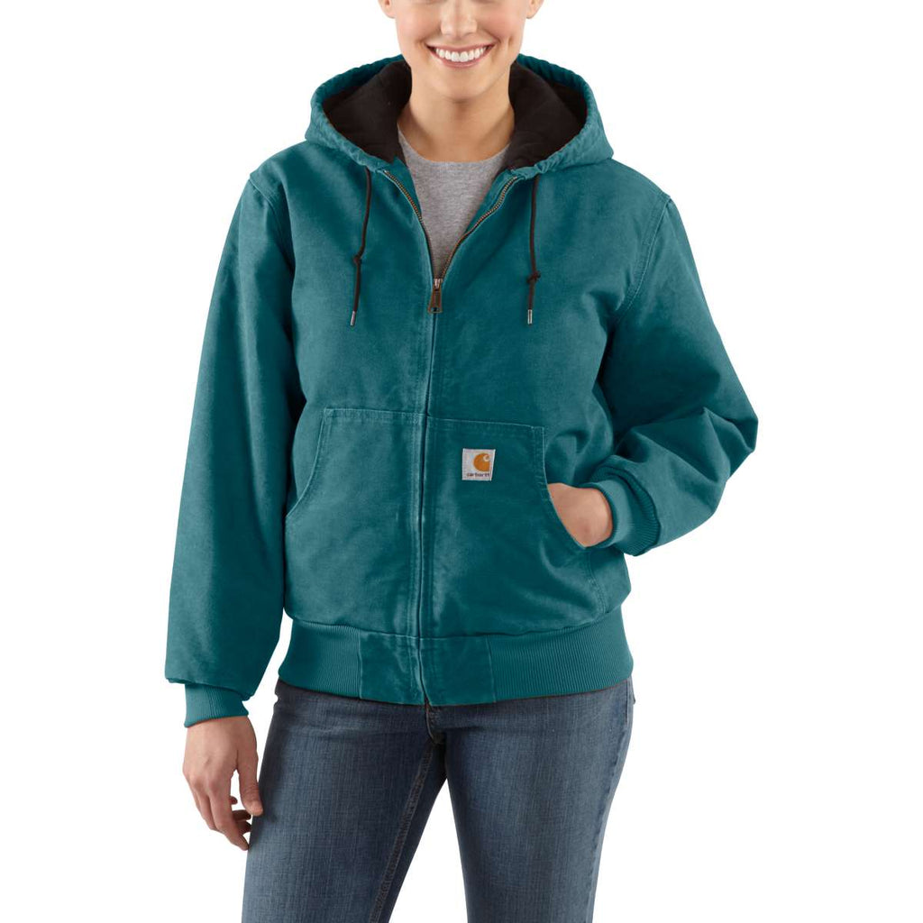 Carhartt Women's Dark Teal Sandstone Active Jacket