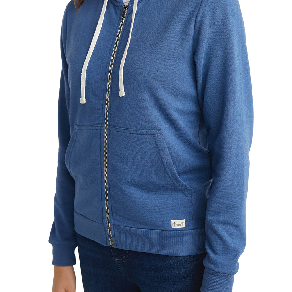 Marine Layer Women's Faded Navy Afternoon Hoodie