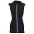 Greg Norman Women's Black Windbreaker Full-Zip Hooded Vest