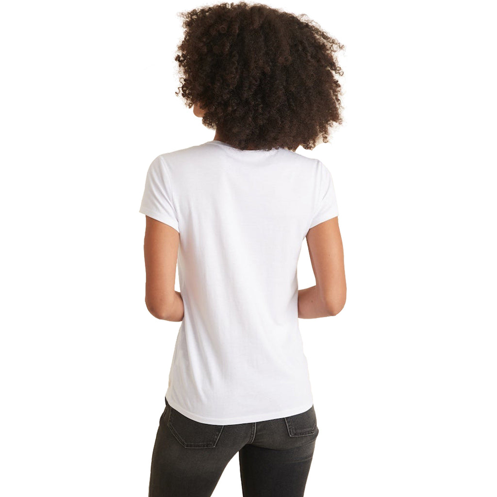 Marine Layer Women's White Signature Crew