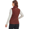 Ororo Women's Dark Red Heated Quilted Vest