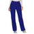 Cherokee Women's Galaxy Blue Workwear Revolution Mid Rise Pull-on Cargo Pant