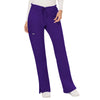 Cherokee Women's Grape Workwear Revolution Mid Rise Drawstring Cargo Pant