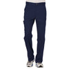 Cherokee Men's Navy Workwear Revolution Fly Front Drawstring Cargo Pant