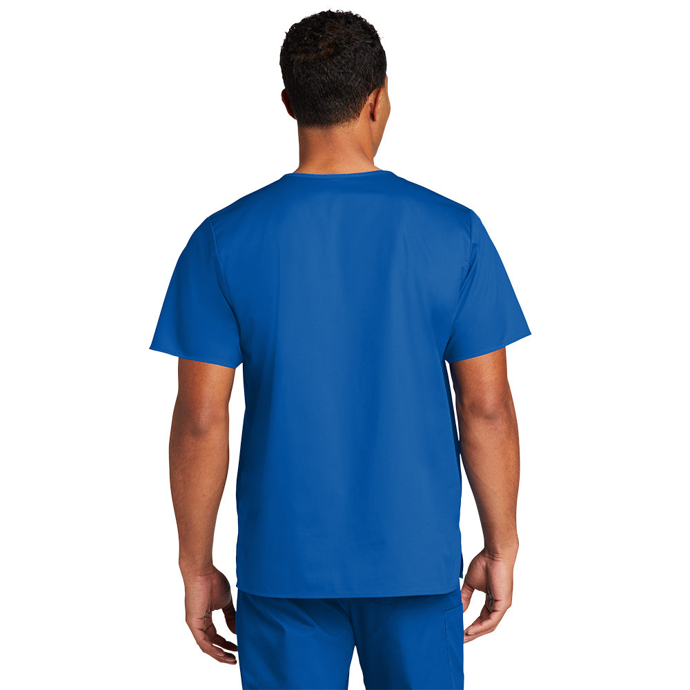 WonderWink Unisex Royal WorkFlex Chest Pocket V-Neck Top