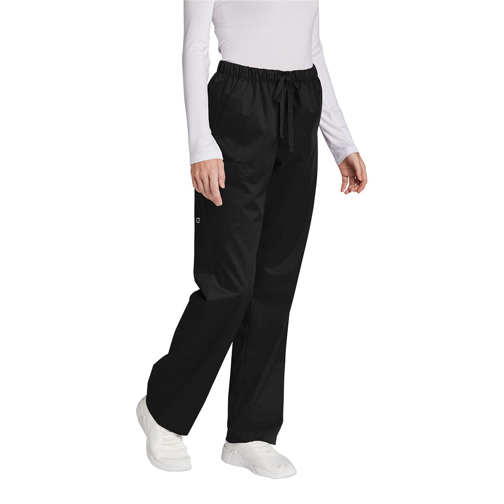 WonderWink Women's Black WorkFlex Cargo Pant