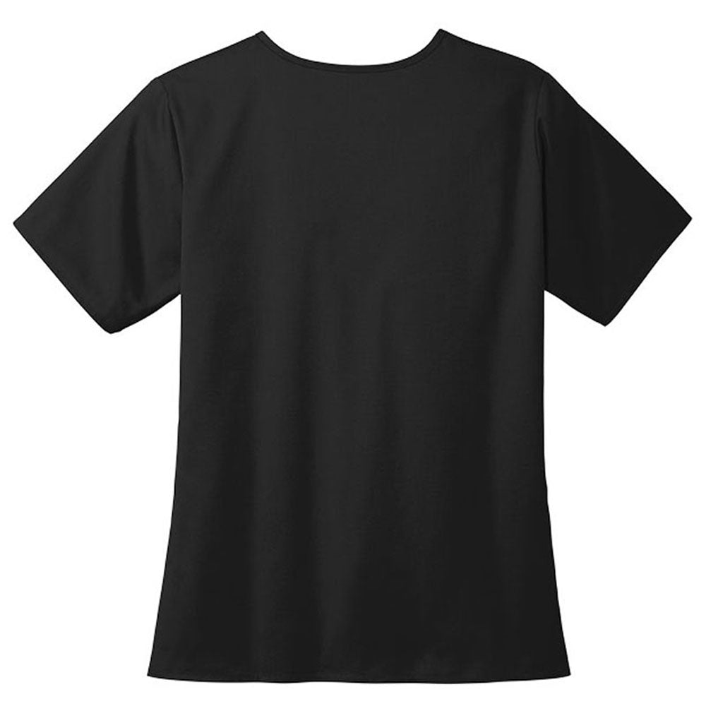 WonderWink Women's Black WorkFlex V-Neck Top