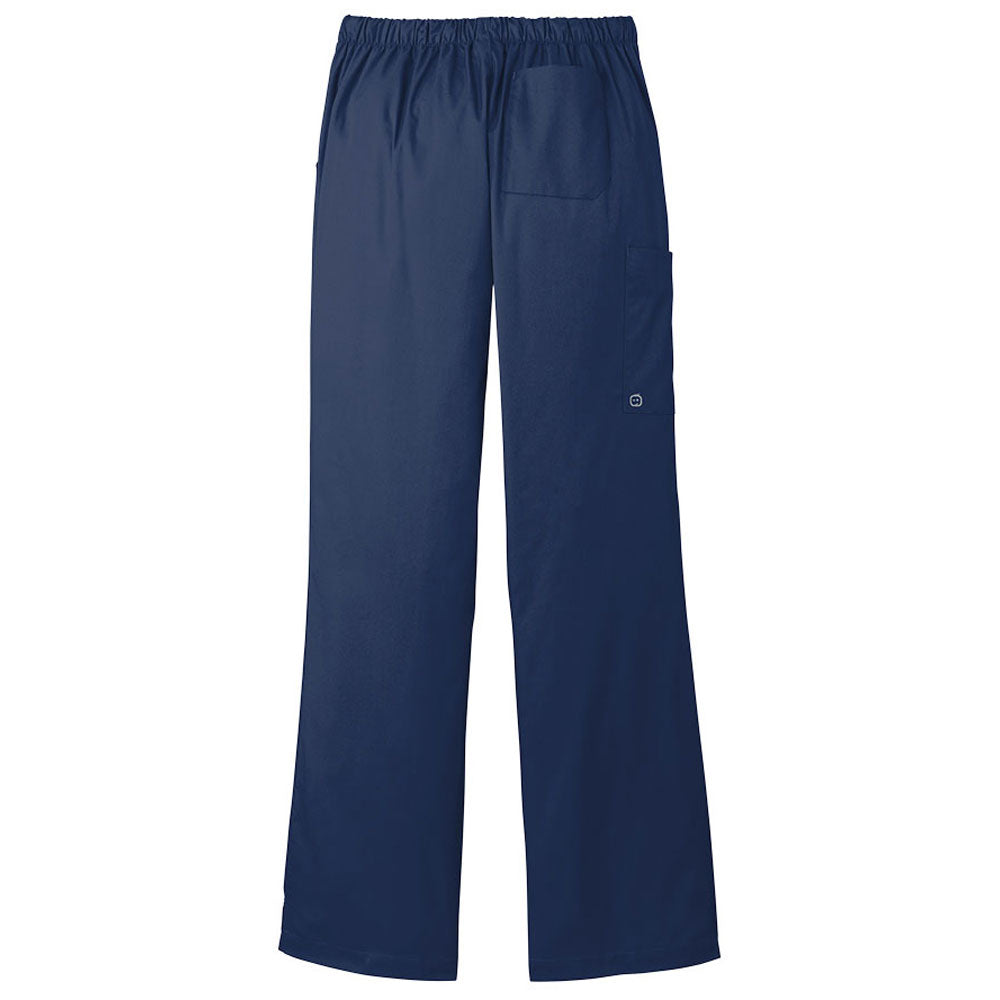 WonderWink Women's Navy WorkFlex Flare Leg Cargo Pant