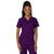 Cherokee Women's Eggplant Workwear Revolution V-Neck Top