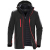 Stormtech Men's Black/Bright Red Matrix System Jacket