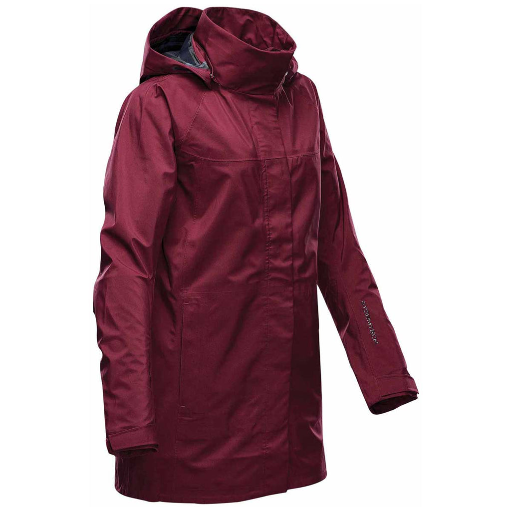 Stormtech Women's Burgundy Mission Technical Shell Jacket