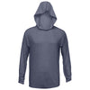 BAW Men's Heather Navy Xtreme-Tek Long Sleeve Hood