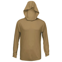 BAW Men's Military Brown Xtreme-Tek Long Sleeve Hood