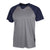 BAW Charcoal/Navy Xtreme Tek Baseball Shirt